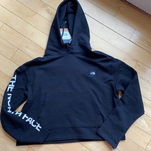 NWT The North Face Cropped Hoodie - M